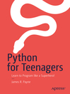 Cover image for Python for Teenagers